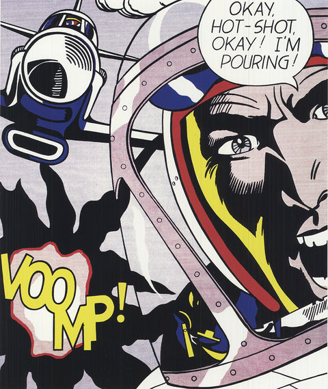 ROY LICHTENSTEIN Okay, Hot-Shot!, 1988