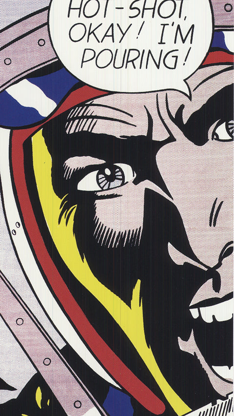 ROY LICHTENSTEIN Okay, Hot-Shot!, 1988