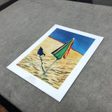 DAVID HOCKNEY Beach Umbrella, 1988