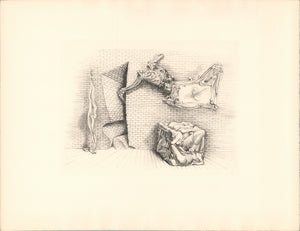 HANS BELLMER Soutterain Baroque #13, 1970