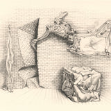 HANS BELLMER Soutterain Baroque #13, 1970