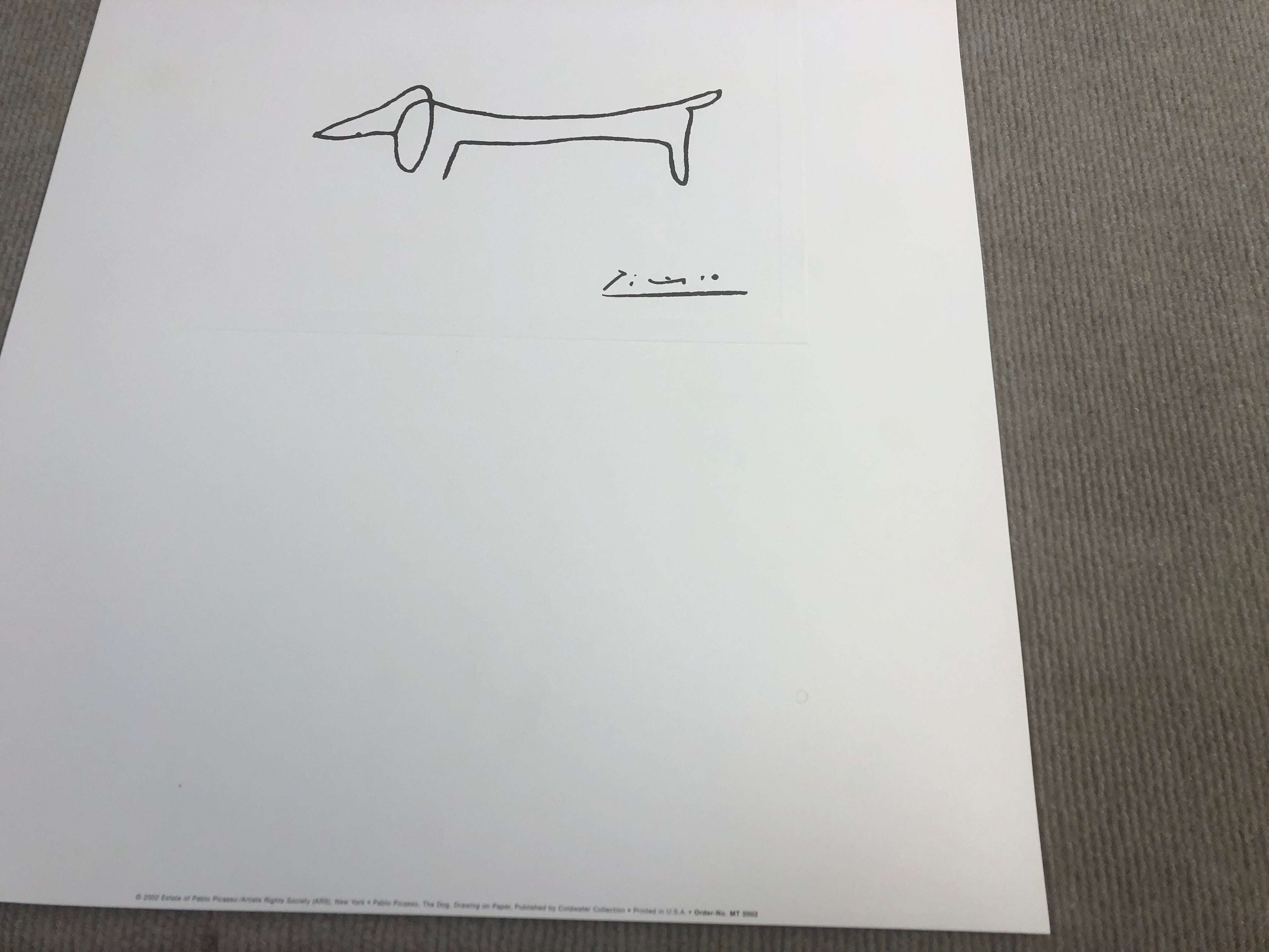 PABLO PICASSO The Dog, 2002 – ArtWise