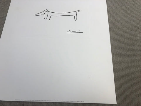 PABLO PICASSO The Dog, 2002
