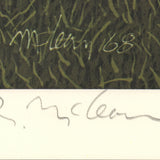 RICHARD MCLEAN Native Dancer, 1972 - Signed