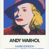 ANDY WARHOL Ingrid with Hat, 1983