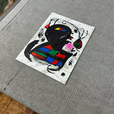 JOAN MIRO Litografia original V, 1975