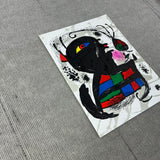 JOAN MIRO Litografia original V, 1975