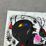 JOAN MIRO Litografia original V, 1975