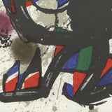 JOAN MIRO Litografia original I, 1975