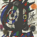 JOAN MIRO Litografia original I, 1975