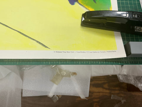 WALASSE TING Reclining Nude with Flowers, 1978