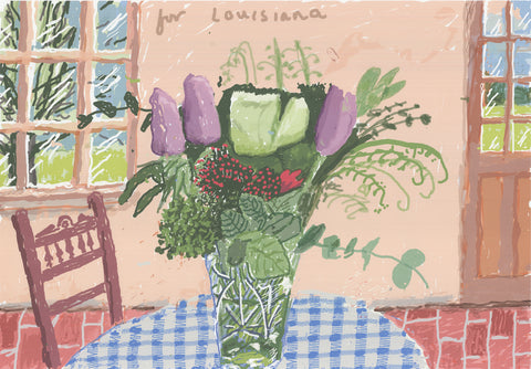 DAVID HOCKNEY For Louisiana, 2020
