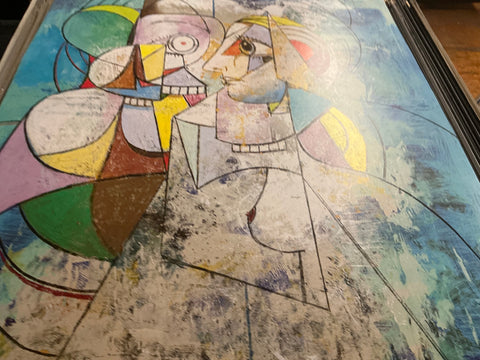 GEORGE CONDO Mythological Figures (Lg), 2018