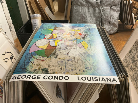 GEORGE CONDO Mythological Figures (Lg), 2018