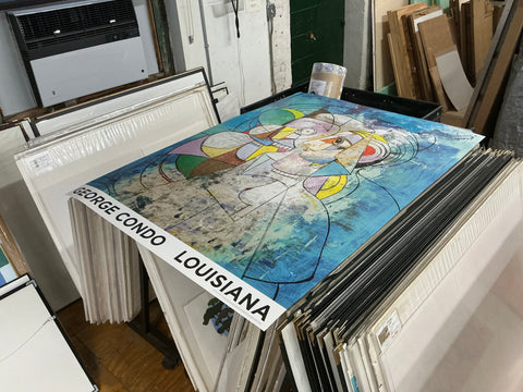 GEORGE CONDO Mythological Figures (Lg), 2018