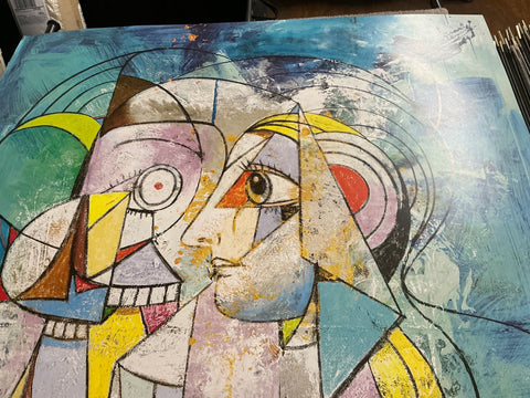 GEORGE CONDO Mythological Figures (Lg), 2018