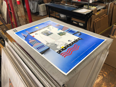 BOB HELSEY 1987 Poster Convention, 1987