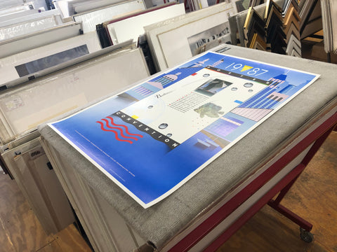 BOB HELSEY 1987 Poster Convention, 1987