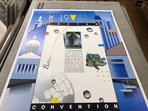 BOB HELSEY 1987 Poster Convention, 1987