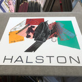 ANDY WARHOL Halston Advertising Campaign Poster, 1982