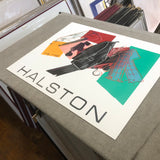 ANDY WARHOL Halston Advertising Campaign Poster, 1982