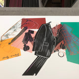 ANDY WARHOL Halston Advertising Campaign Poster, 1982