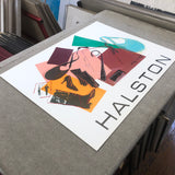 ANDY WARHOL Halston Advertising Campaign Poster, 1982