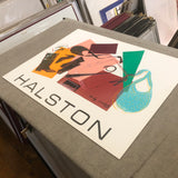 ANDY WARHOL Halston Advertising Campaign Poster, 1982