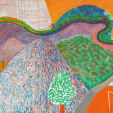 DAVID HOCKNEY Mulholland Drive: The Road to the Studio, 2021