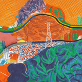 DAVID HOCKNEY Mulholland Drive: The Road to the Studio, 2021