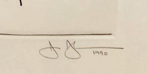 JASPER JOHNS The Seasons, 1990 - Signed