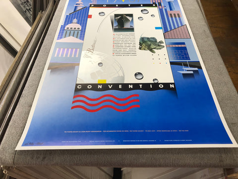 BOB HELSEY 1987 Poster Convention, 1987