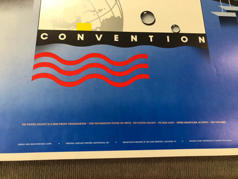 BOB HELSEY 1987 Poster Convention, 1987