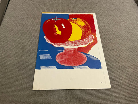 TOM WESSELMANN Fruit plate from One Cent Life Portfolio, 1964