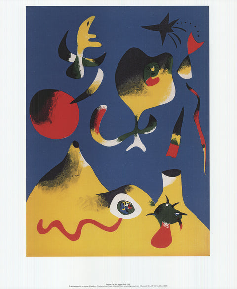 JOAN MIRO Painting (The Air), 2010