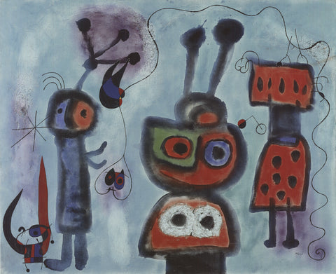 JOAN MIRO The Bird with a Calm Look, Its Wings in Flames, 2010