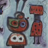 JOAN MIRO The Bird with a Calm Look, Its Wings in Flames, 2010