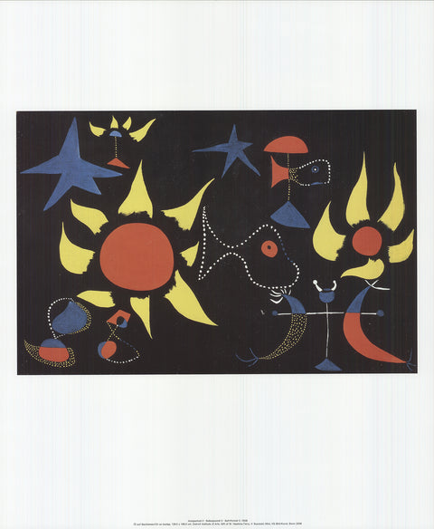 JOAN MIRO Self-Portrait II, 2010