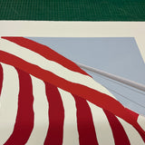 GRETCHEN DOW SIMPSON Flags, 1991 - Signed