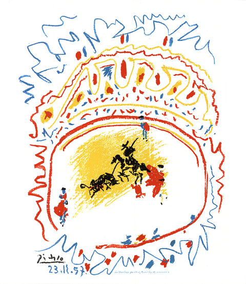 PABLO PICASSO Tauromachie, 1982