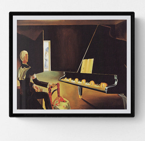 SALVADOR DALI Six Appearances Of Lenin On A Piano, 1975