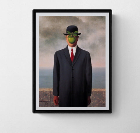 RENE MAGRITTE Le fils de l'homme (Son of Man) (Mini), 2021
