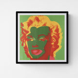 ANDY WARHOL Marilyn Green Yellow (Mini), 1995