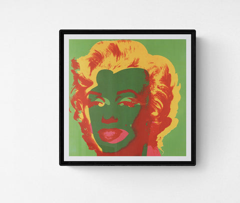 ANDY WARHOL Marilyn Green Yellow (Mini), 1995