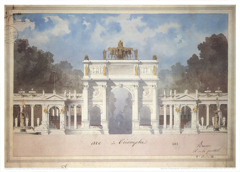 EMMANUEL BRUNE Arc de Triomphe, 1989
