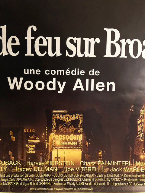 WOODY ALLEN` Bullets Over Broadway, 1994