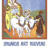 ARTIST UNKNOWN Hungarian Art Nouveau, 1975