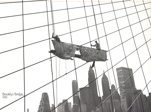 OTTO BETTMANN Working on the Brooklyn Bridge, 1991