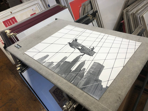 OTTO BETTMANN Working on the Brooklyn Bridge, 1991