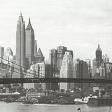 ARTIST UNKNOWN The Brooklyn Bridge with the New York City Skyline in the Background, 1999